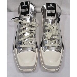 Converse Chuck 70 Low x Rick Owens Silver Lacquer Mens Size 5 Womens 7 EU 37.5